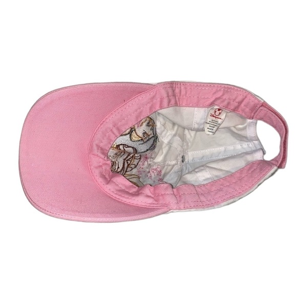 DISNEY Princess Pink & White Baseball cap XS Y2K - Picture 4 of 8